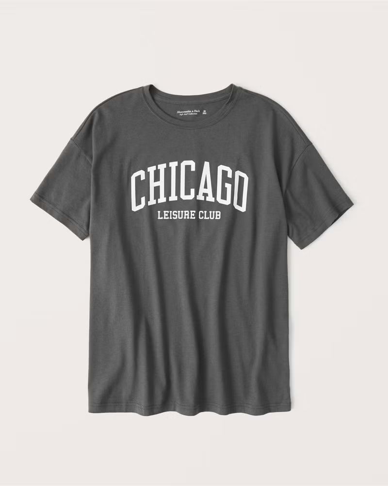 Chicago Leisure Club Graphic Tee | Abercrombie & Fitch (US)