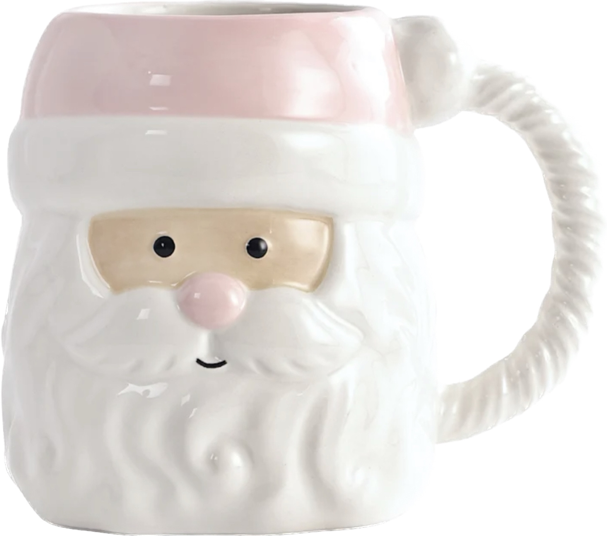 Pink Nutcracker Aesthetic Mug, Pastel Christmas Mug, Trendy Coffee