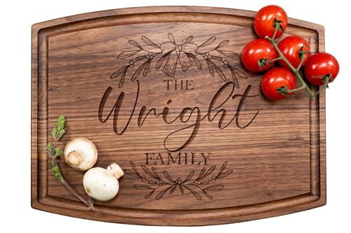 Tayfus Personalized Cutting Boards - Custom Engraved Wood Chopping Block - USA Handmade - Best We... | Amazon (US)