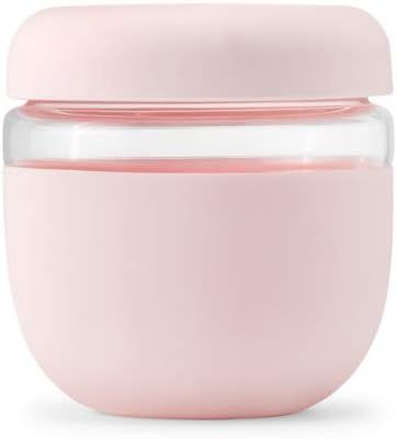 W&P Porter Seal Tight Glass Lunch Bowl Container w/Lid | Blush 24 Ounces | Leak & Spill Proof, So... | Amazon (US)