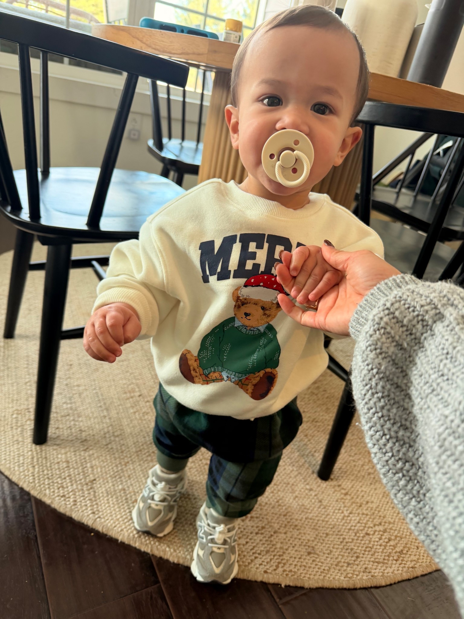 Gates’ holiday fit! 🧸🥰 $12! 

#LTKKids #LTKBaby #LTKHoliday