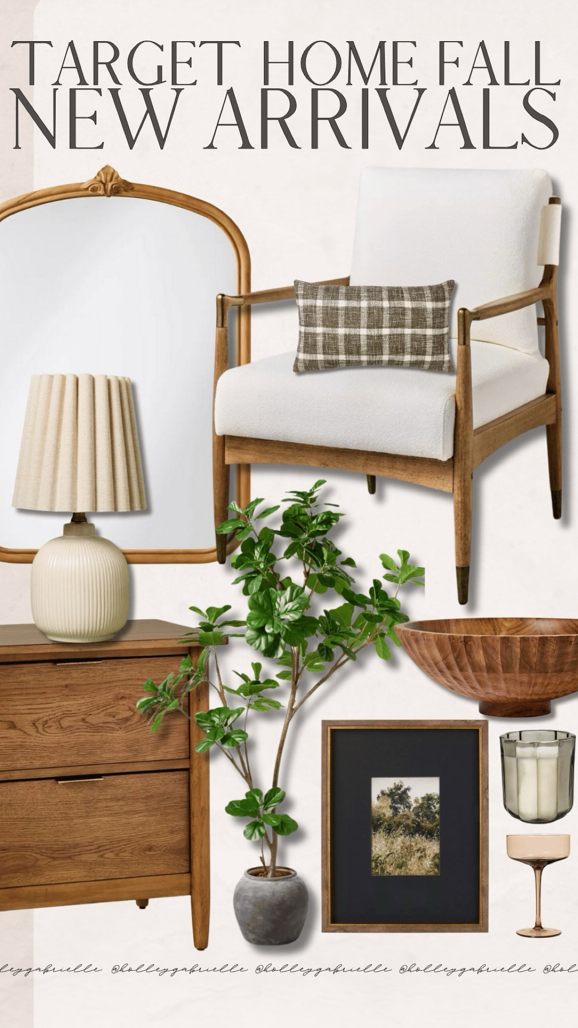 New fall home arrivals from Target🌱✨ 🤎  fall home decor is truly my favorite!

New arrivals / mirror / fall styling / fall home edit / lamp / arm chair / faux tree / decorative bowl / Holley Gabrielle 

#LTKSeasonal #LTKStyleTip #LTKHome