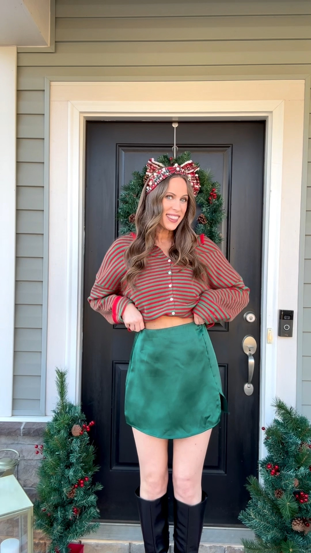 Have a Holly jolly Christmas 🎄🎁

Christmas outfit, Amazon fashion, Christmas sweater, gift for her, red and green sweater, spring sweater, winter sweater, green skirt, knee high boots, winter outfit 

#LTKootd #LTKHoliday #LTKGiftGuide