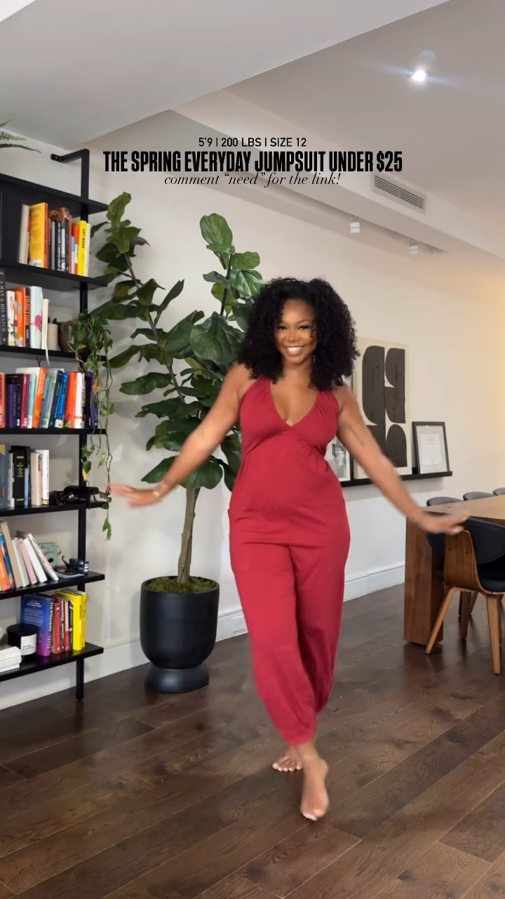 love these jumpsuits!!! I am 5'9 200 lbs wearing a large! I wear a medium or a large in the bomber jackets and accessories are linked! xoxo

#LTKmidsize #LTKfindsunder50 #LTKstyletip