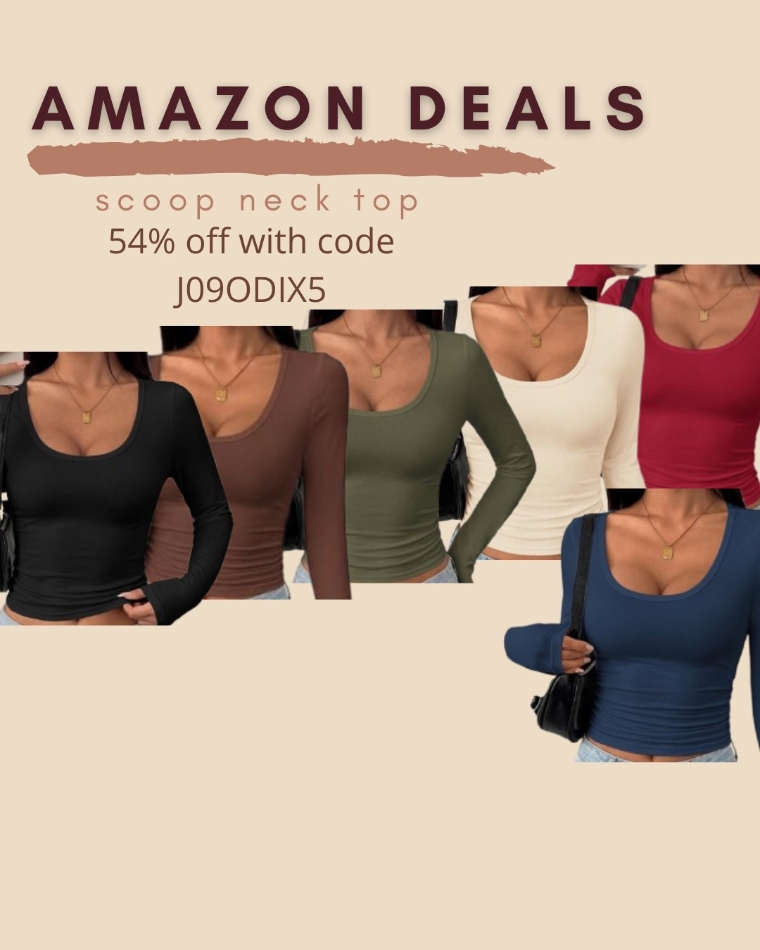 $6 ends 10/5

Amazon fashion
Amazon deals
Scoop neck top
Basic top

#LTKSaleAlert