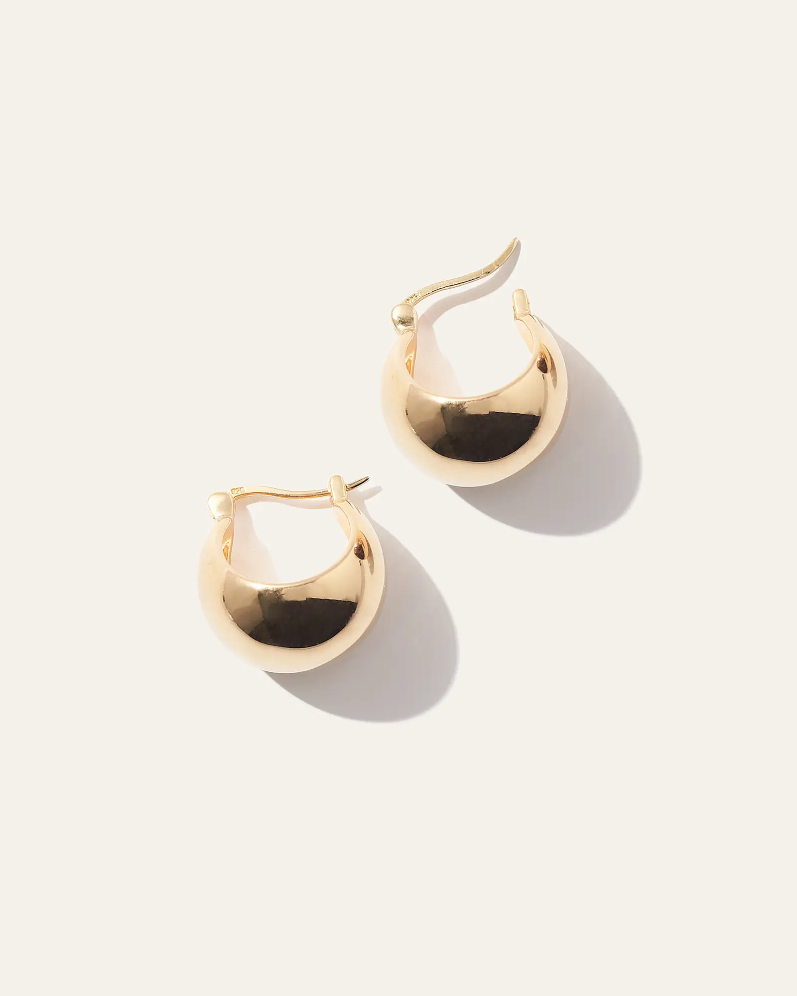 Globe Boho Hoops in Gold Vermeil | Quince