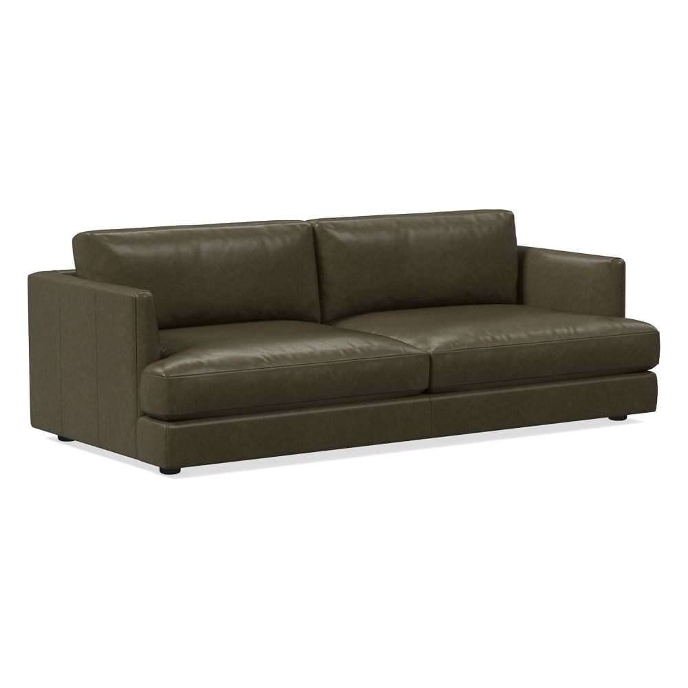 Haven Leather Sofa (60&quot;&ndash;108&quot;) | West Elm (US)
