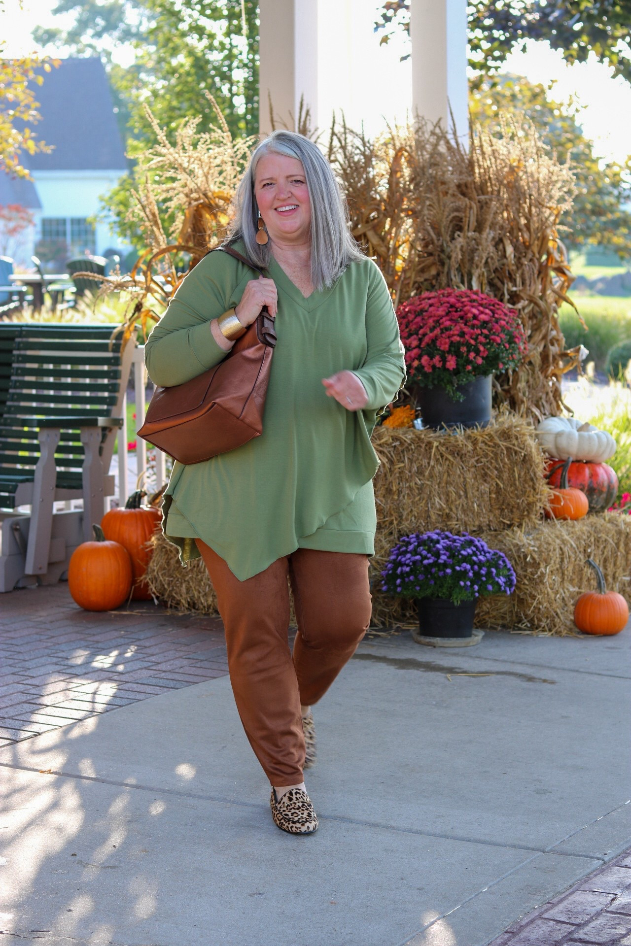 Perfect fall travel outfit. Super versatile when marred with leggings and loafers. Wearing the 1X in each. 



#LTKOver40 #LTKPlusSize #LTKMidsize