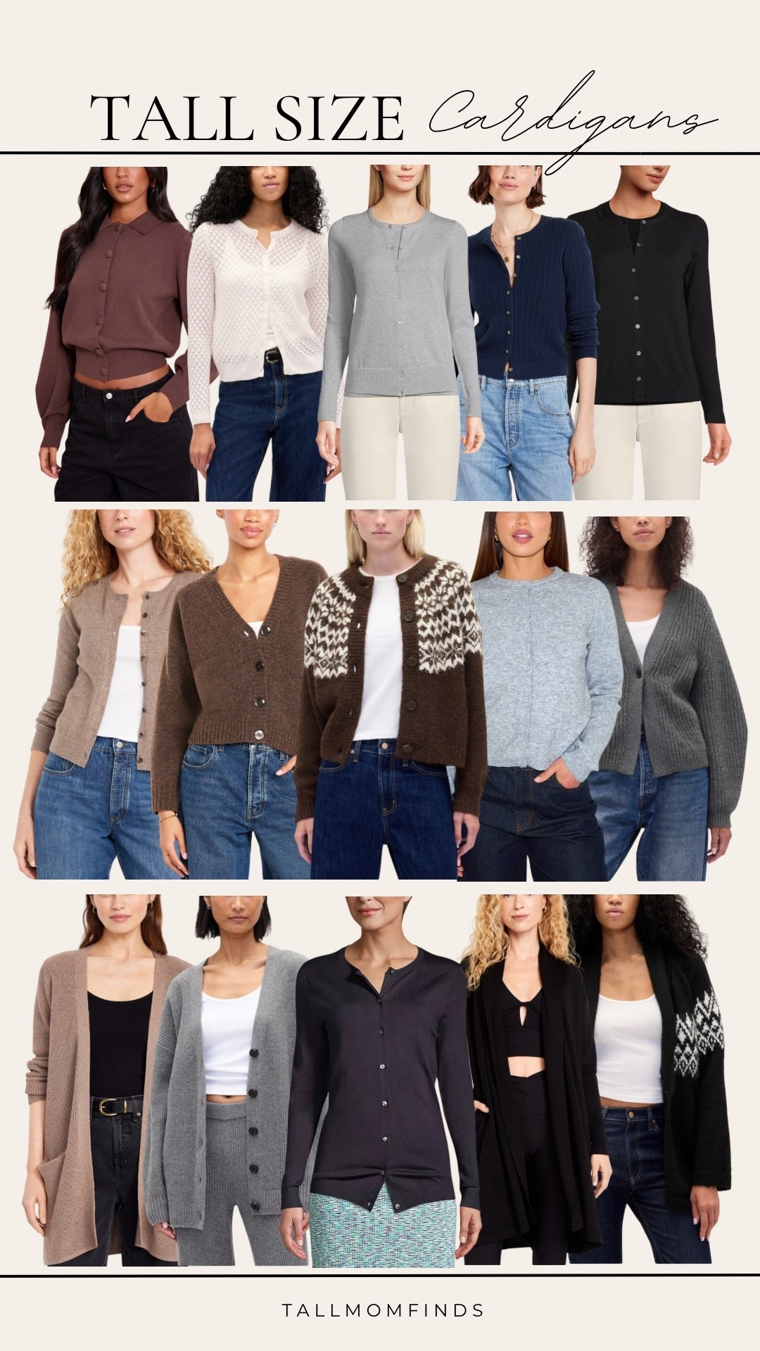 Cozy up in tall-size cardigans made just for you! From longline layers to versatile mid-length styles!

Find the perfect cardigan in soft knits and lightweight drapes for every season!

#LTKFindsUnder50 #LTKTall