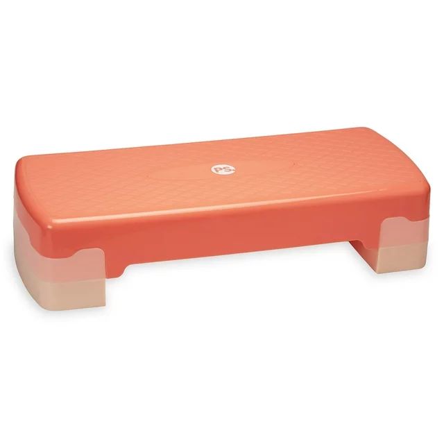POPSUGAR Aerobic Step Deck, Adjustable Height & Non Slip Surface, Coral - Walmart.com | Walmart (US)