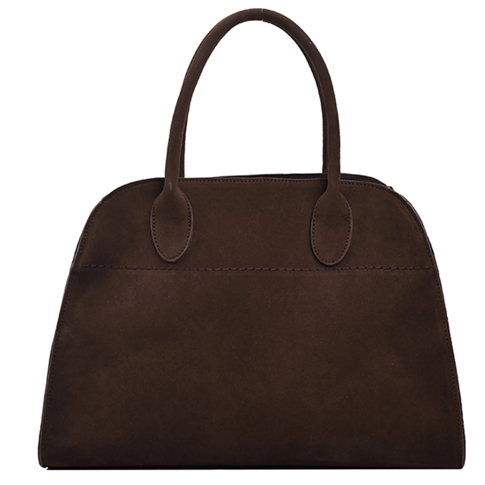 Drimzate Women Suede Tote Bag , Fashion Vintage Shoulder Purse,Satchel Bag(Curry-2) - Walmart.com | Walmart (US)