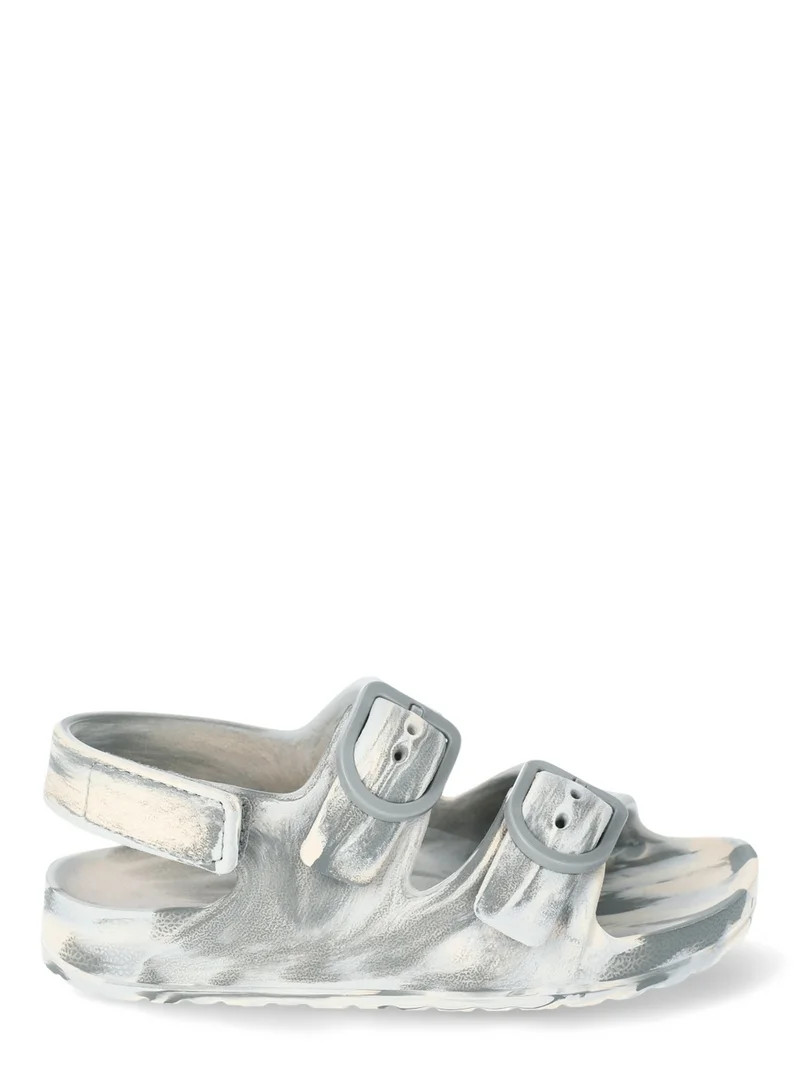Wonder Nation Toddler Kids EVA Double Buckle Sandals | Walmart (US)