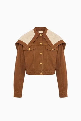 The Sybil Denim Jacket - Umber | Ulla Johnson
