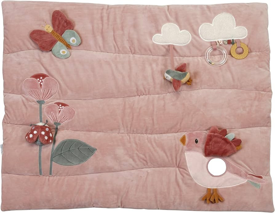 Little Dutch 8708 Laufgittereinlage Krabbeldecke Flowers & Butterflies / Blumen & Schmetterlinge ... | Amazon (DE)