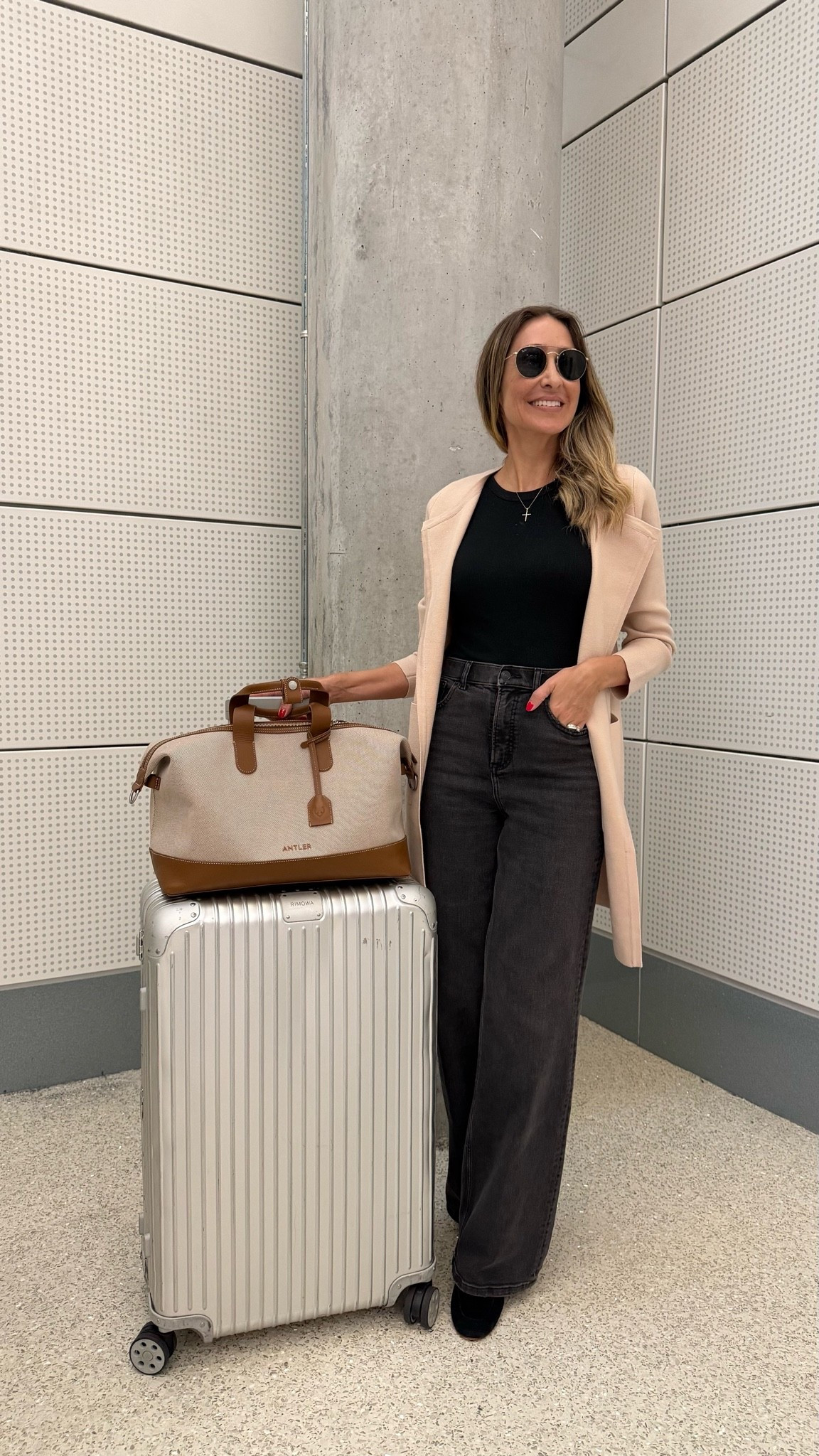 Elegant, comfortable, and warm airport outfit that I’m in love with!
Fits true to size and I’m wearing size small
Travel outfit 
Fall outfits women

#LTKootd #LTKU #LTKTravel