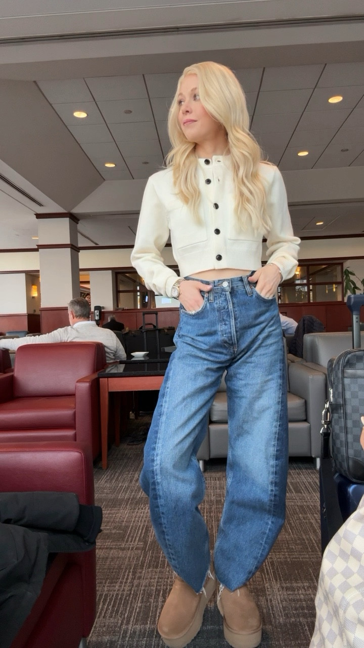 My super easy, comfortable, will definitely be trying to sleep on the plane travel fit ✈️✨👖🤍

#LTKTravel #LTKStyleTip #LTKShoeCrush