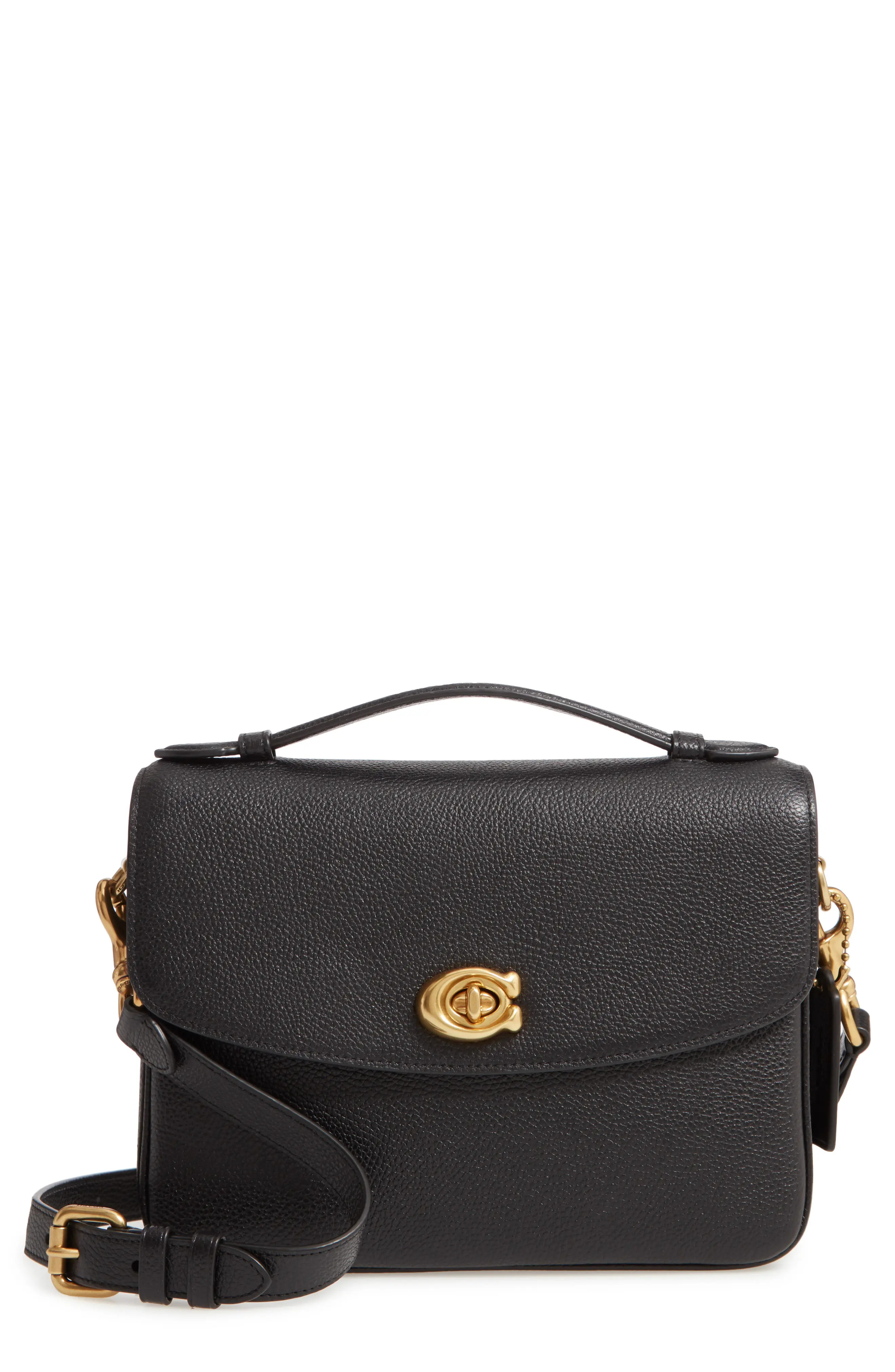 Coach Cassie Leather Crossbody Bag - Black | Nordstrom