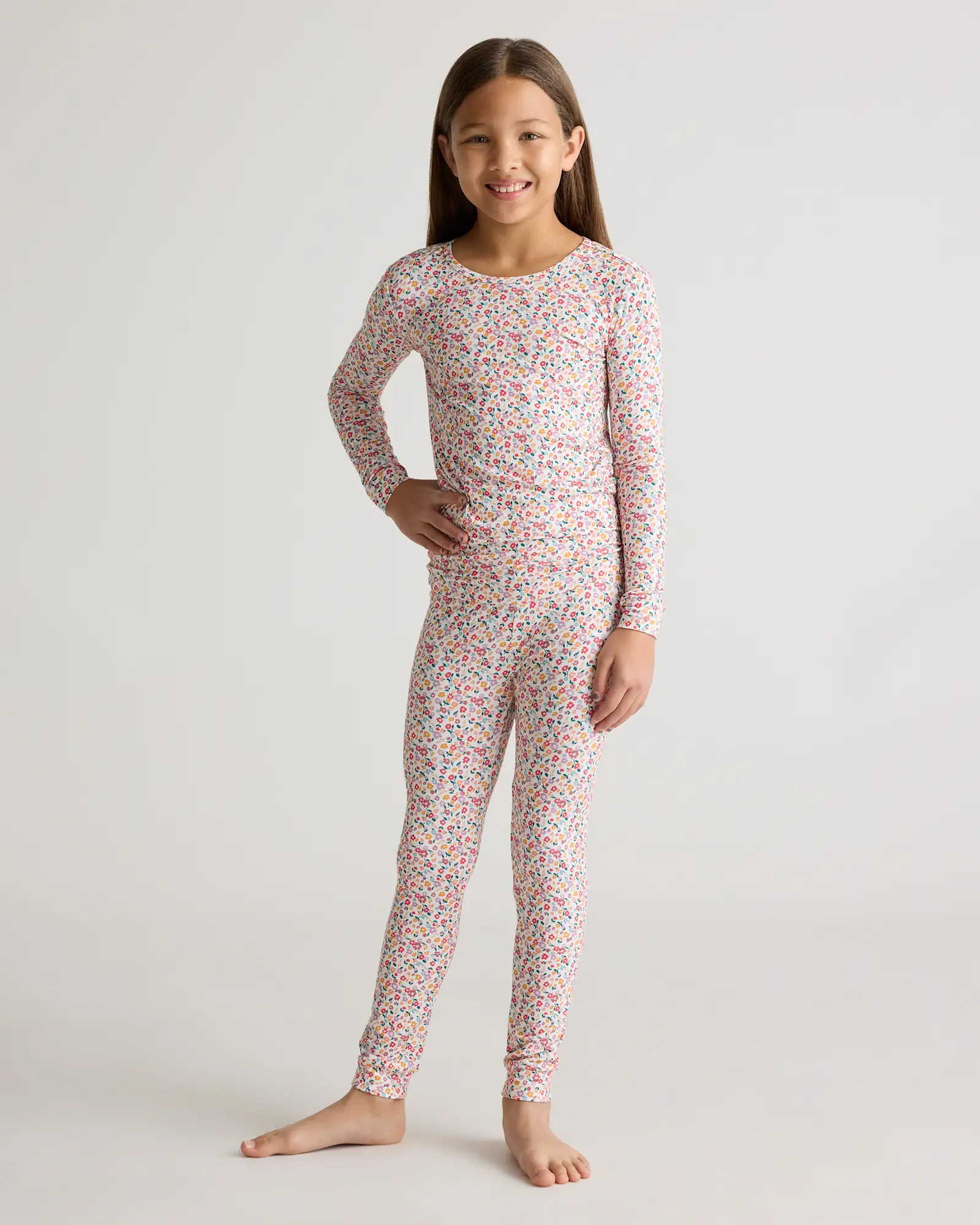 Bamboo Long Sleeve and Pant Pajama Set | Quince
