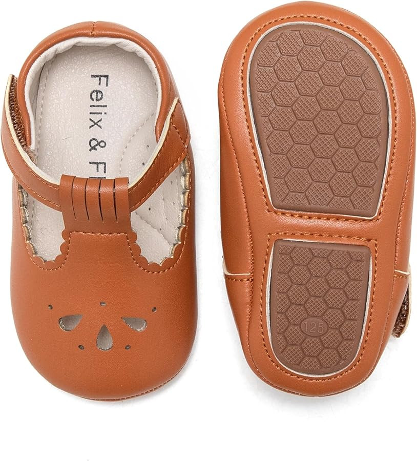 Soft Sole Baby Shoes - Infant Baby Walking Shoes Moccasins Rubber Sole Crib Shoes | Amazon (US)