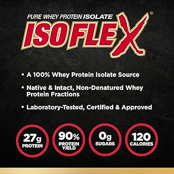 ALLMAX Nutrition, Isoflex 100% Ultra-Pure Whey Protein Isolate, Vanilla, 2 lb | Amazon (CA)