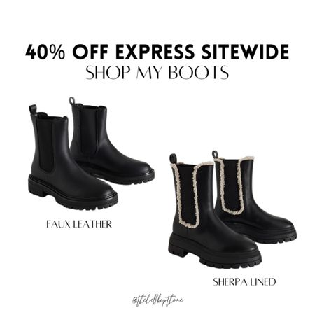 40% off express sitewide! My favorite boots are included. Womens clothes, sale, holiday gift, boots, booties, ankle boots  

#LTKsalealert #LTKGiftGuide #LTKstyletip