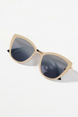 I-SEA Mallory Metal Cateye Sunglasses | Anthropologie (US)