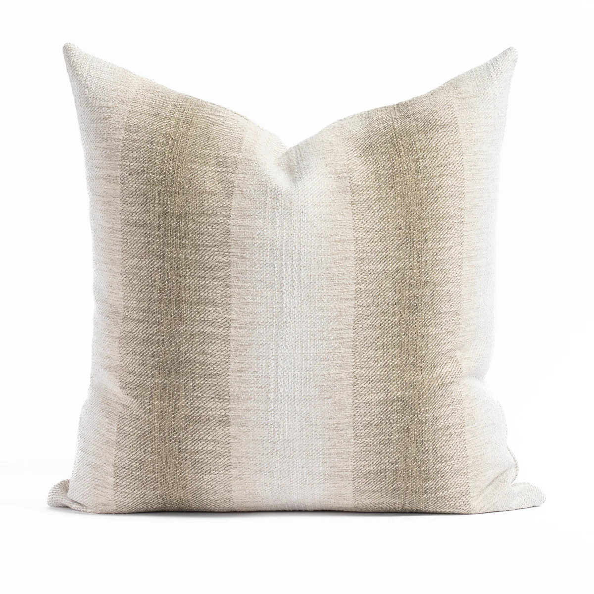 Tahoe Stripe 22x22 Pillow, Moss | Tonic Living
