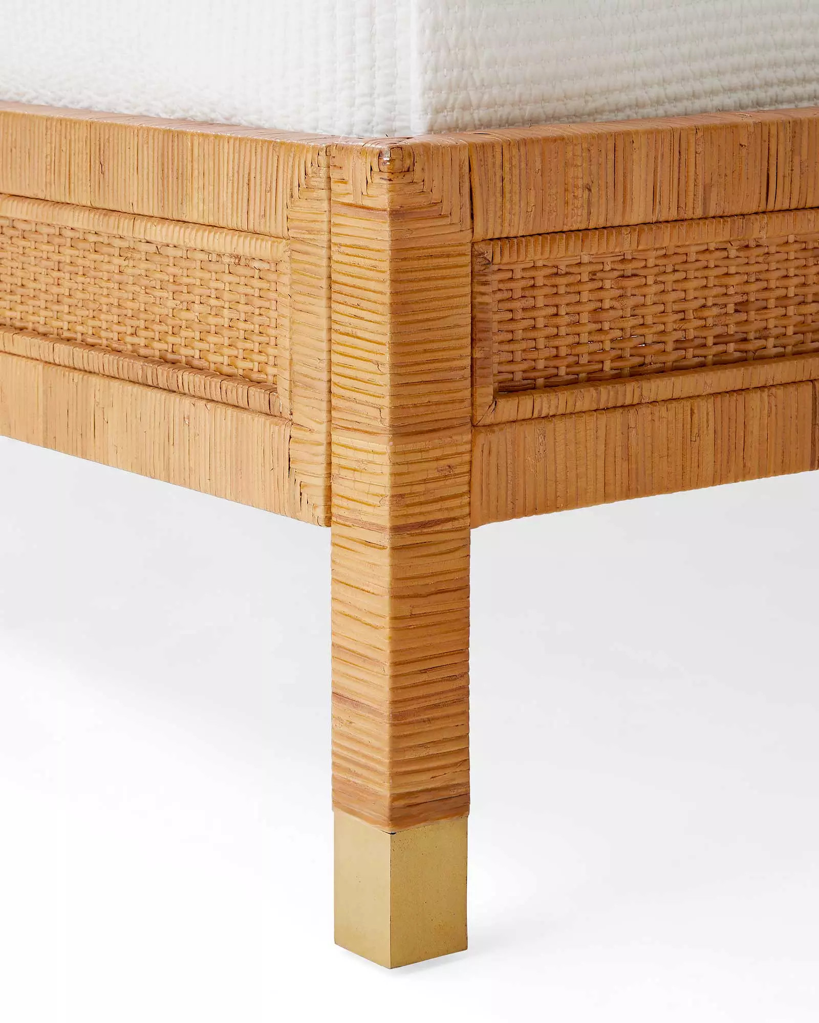 Balboa Rattan Bed - Honey | Serena and Lily