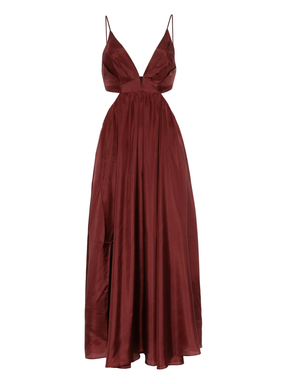 ZIMMERMANN cutout dress - Brown | Farfetch Global