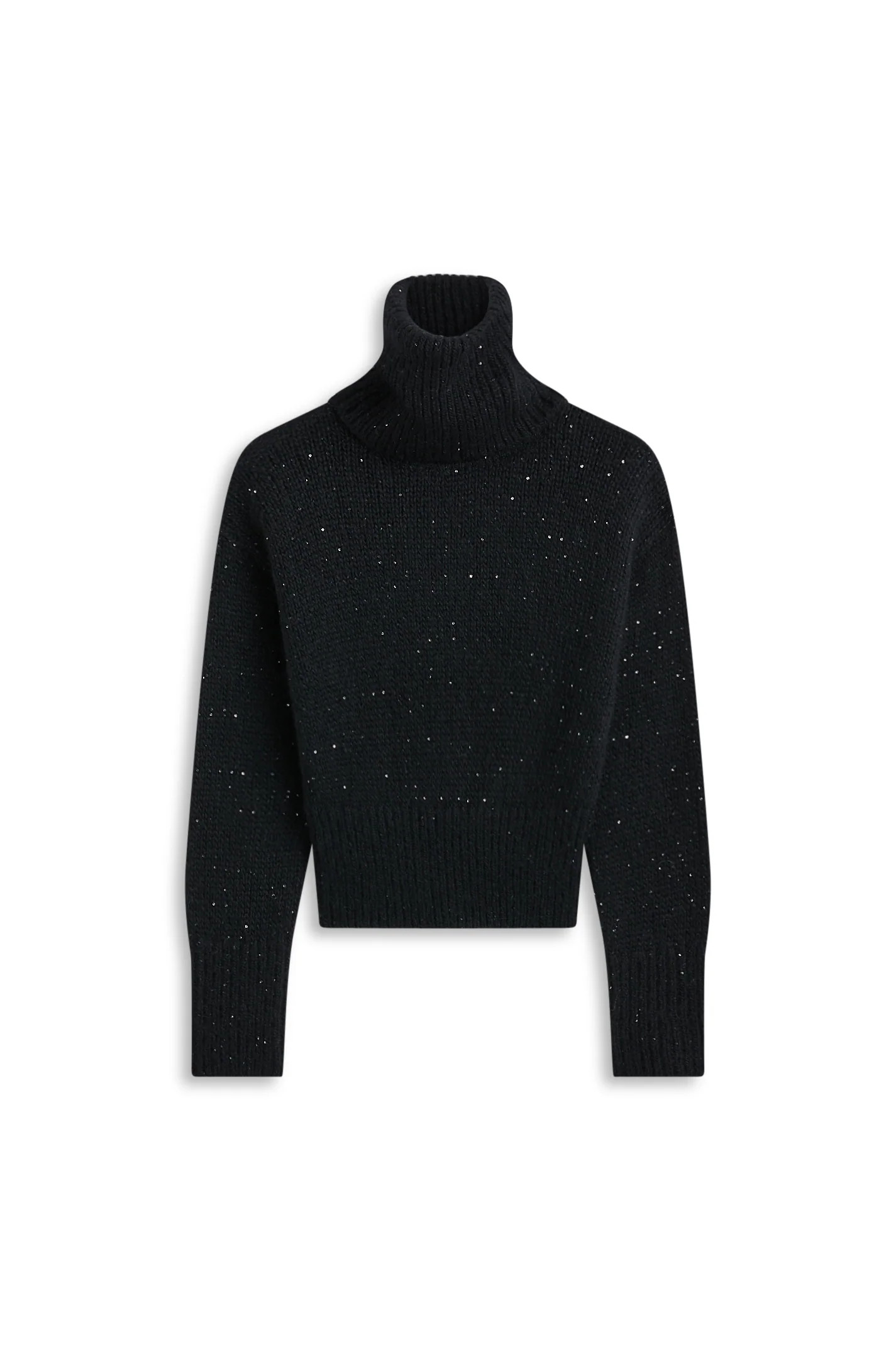 SEQUIN KNIT SWEATER - BLACK - Scanlan Theodore | Scanlan Theodore AU