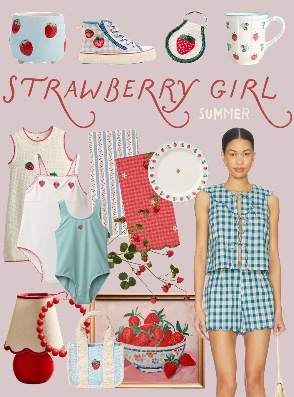 Strawberry girl summer strawberry 🍓✨🤍

#LTKSeasonal #LTKootd #LTKgrwm