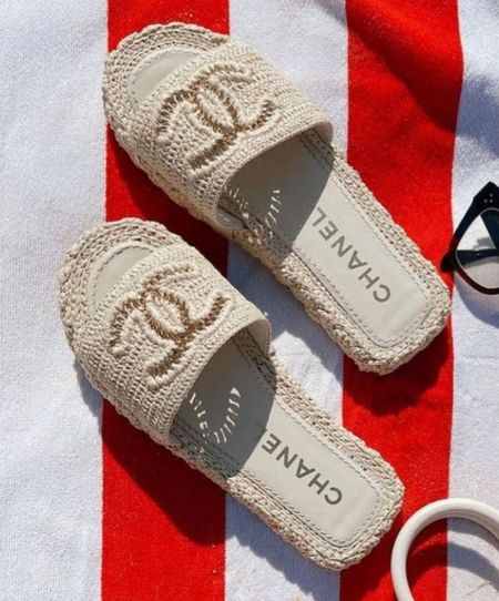 Chanel woven sandals 

#LTKunder100 #LTKFind #LTKunder50