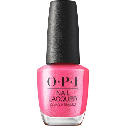 OPI Nail Lacquer Dopa-mani | Opaque Bright Sparkling Pink Shimmer Chip Resistant Nail Polish | Trip to the Brite Side | Summer 2026 Collection | Amazon (US)