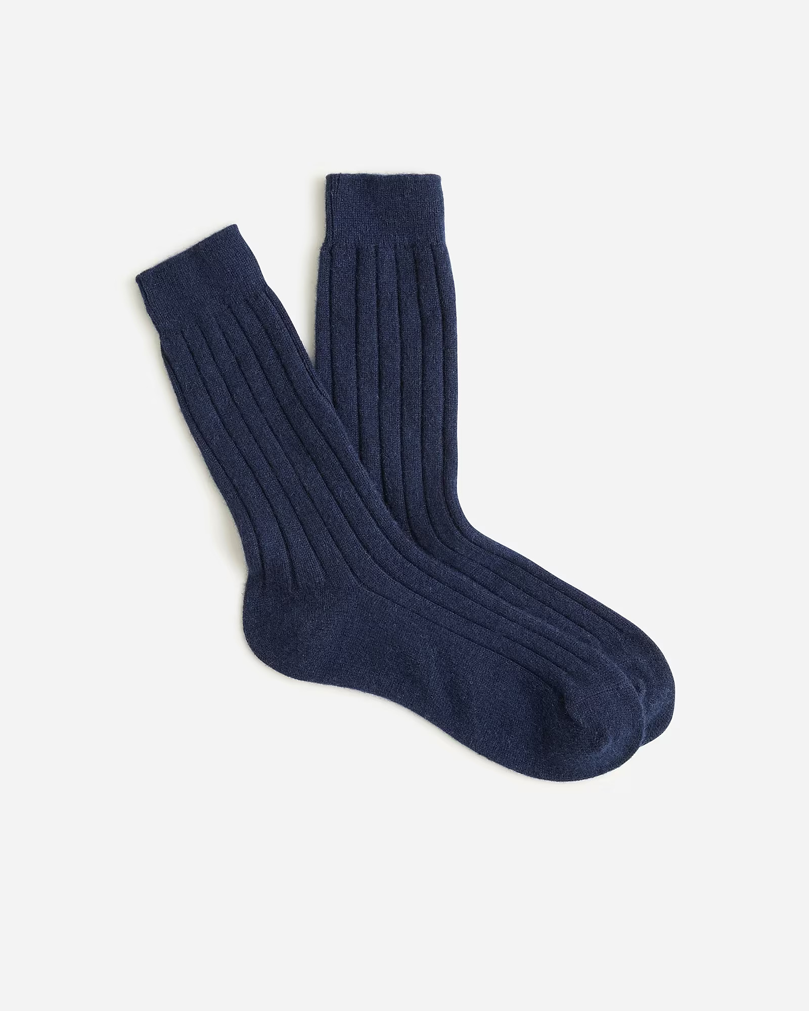 Ribbed cashmere-blend socks | J. Crew US