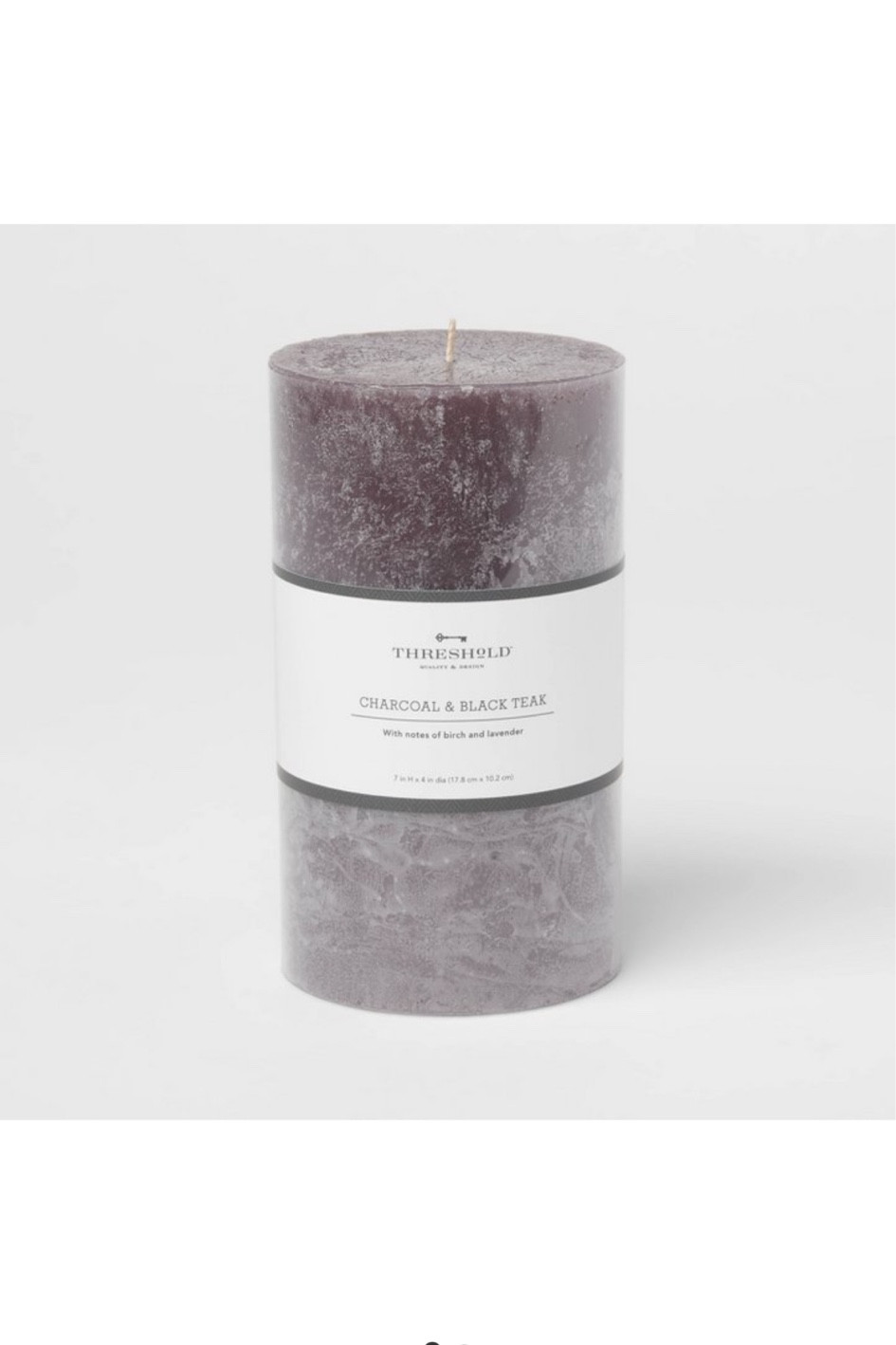 Pair this candle with the marble scalloped tray! Perfect for a fall look  