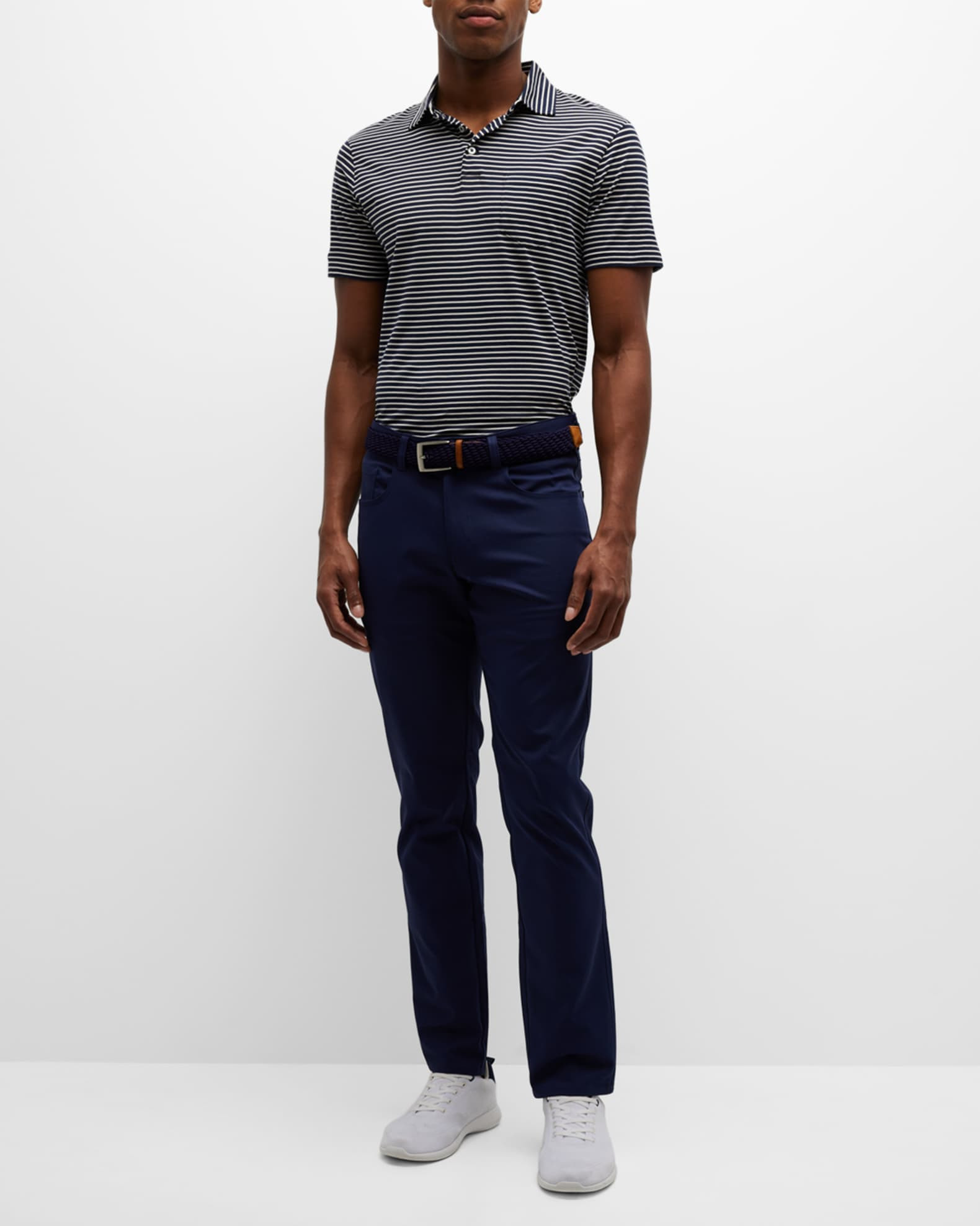 Peter Millar Men's EB66 5-Pocket Performance Pants | Neiman Marcus
