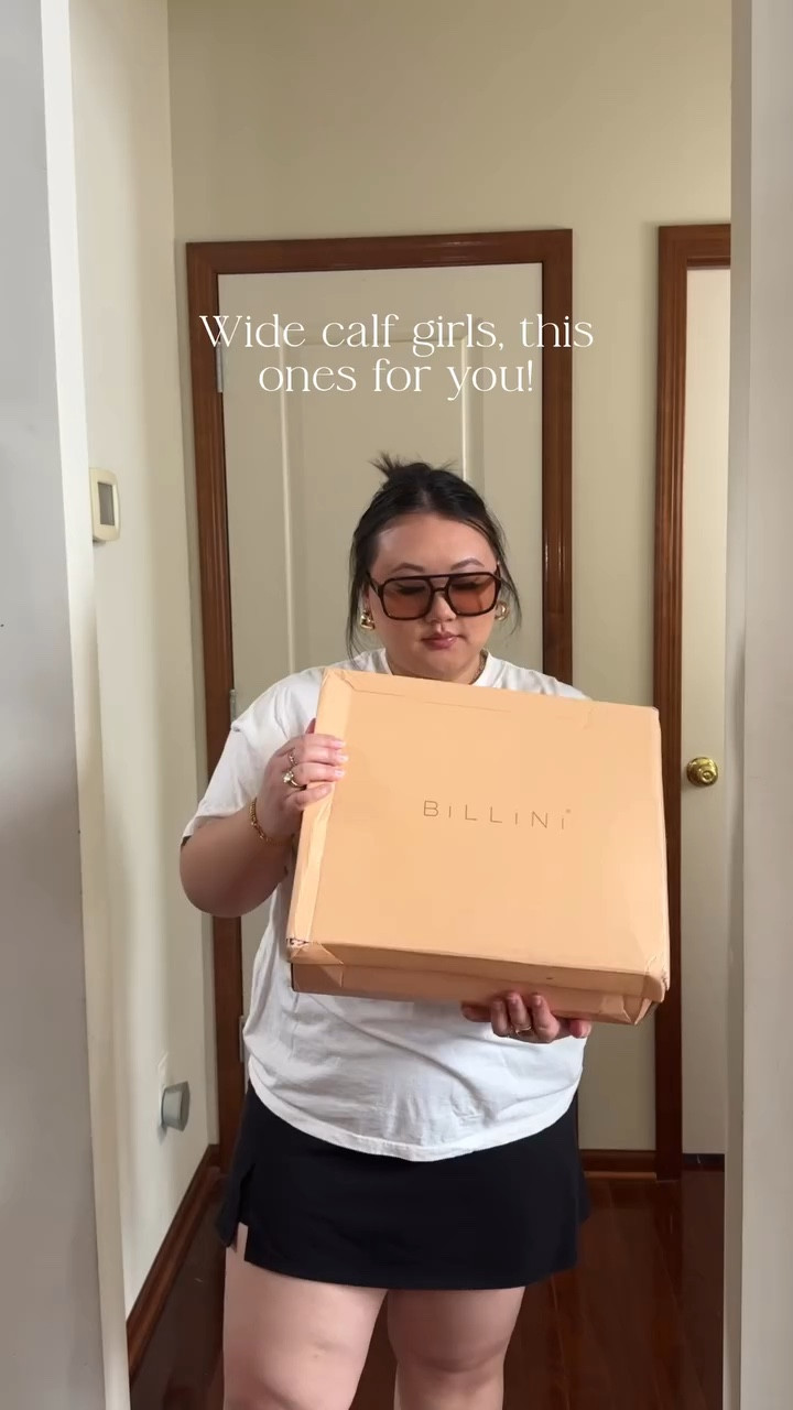 Wide calf girls- this one’s for you! 
I finally found wide calf friendly CUTE boots that aren’t extremely expensive. These boots come in 3 calf width sizes: Regular, Wide, Extra Wide. The heel is perfect height, not too tall where I can’t walk, but tall enough where I can dress them up or down. 

The only con for me is, because I’m SO short the boots fit more like over the knee vs. a true knee high 😅

These are from @billinishoes  and retails for $120. 
LINKING ON MY SHOPMY 🖤

FOLLOW for more midsize fashion inspo 
.
.
.
Outfit diaries, style diaries, style ideas, style trends, content creator, fashion blogger, midsize style, midsize fashion, casual outfit, spring fashion, casual style, trendy style, trends, spring outfit, Minimal fashion, minimal outfit, minimal style, chic spring outfit, spring style, spring fashion, spring trends, body positivity, women supporting women, content creator, fashion blogger, fashion creator, fashion influencer, Pinterest inspo, Pinterest outfit, Pinterest style, wide calf boots, wide calf shoes