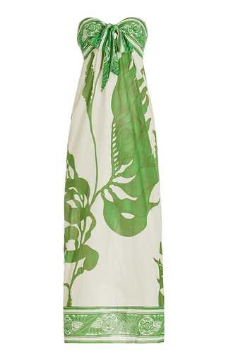 Seagrass Cotton Maxi Dress | Moda Operandi (Global)