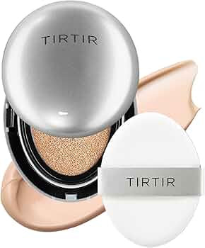 TIRTIR Mask Fit Aura Silver Cushion Foundation | Semi-glow Finish, Natural Coverage, Moisturizing... | Amazon (US)