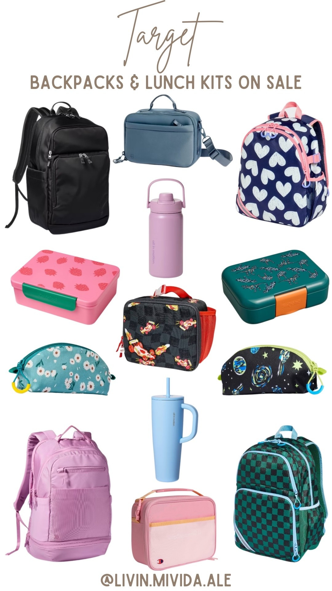 Backpacks & lunch kits on sale 😍✨

#backtoschool #target #schoolessentials

#LTKSeasonal #LTKmomlife #LTKKids