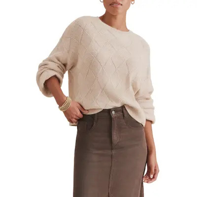 Splendid Solstice Sweater in Wheat Beige Heather at Nordstrom, Size Large | Nordstrom