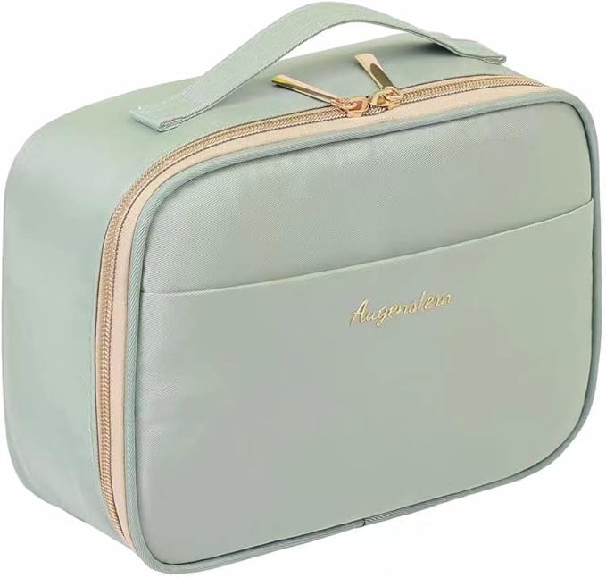 Makeup Bag, Cosmetic Bags for ladies, Travel Makeup Organization Case (green) | Amazon (US)