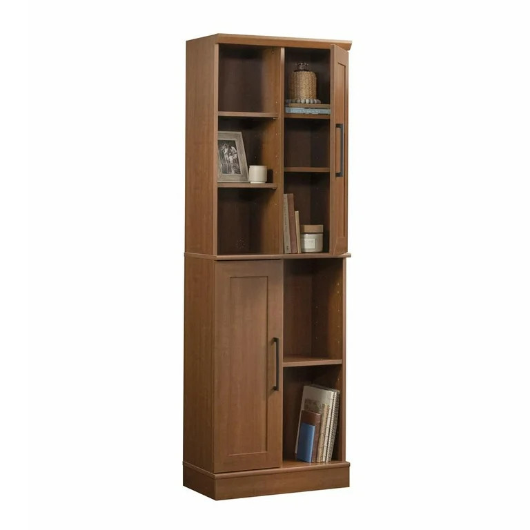 Sauder Homeplus Engineered Wood Storage Cabinet in Sienna Oak Finish | Walmart (US)