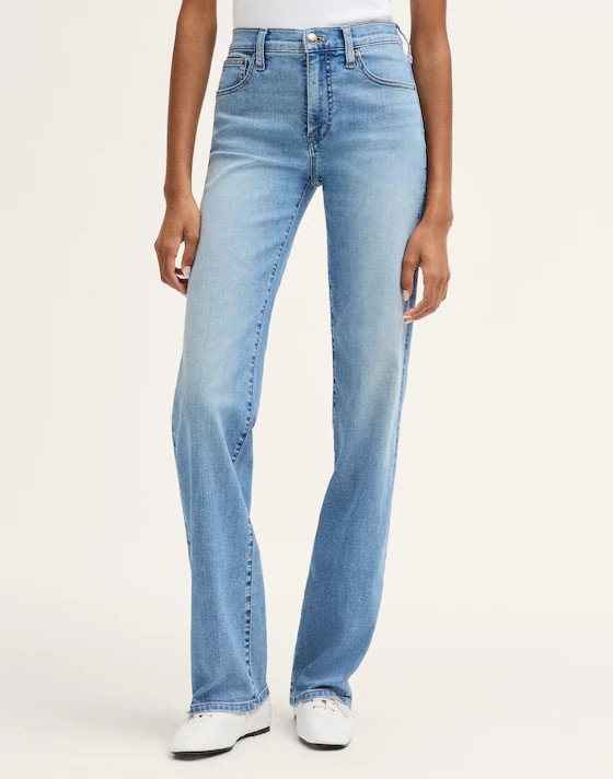 The Straight Jean in Super Stretch Denim | Madewell