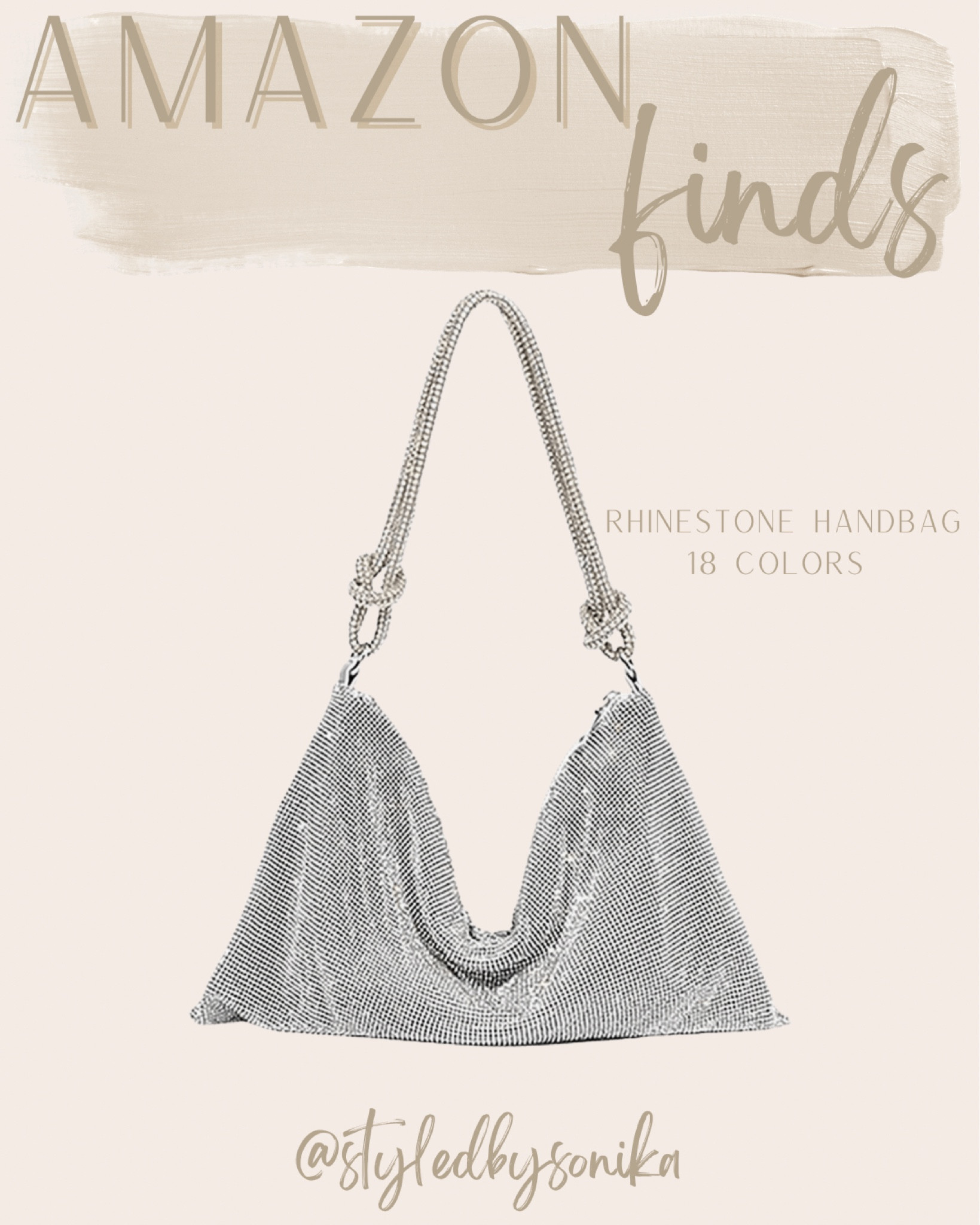 Rhinestone bag

#LTKunder50 #LTKsalealert #LTKitbag