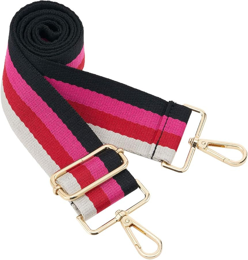 Wide Shoulder Strap Adjustable Replacement Belt Crossbody Canvas Bag Handbag | Amazon (US)