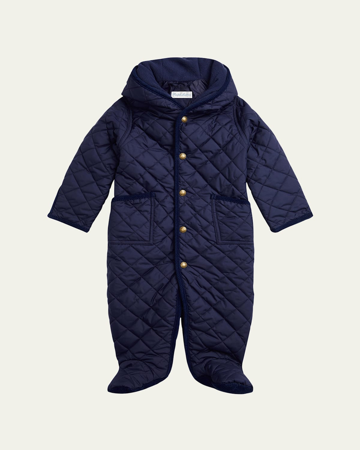 Boy's Quilted Outerwear Baby Bunting, Size 3M-9M | Bergdorf Goodman
