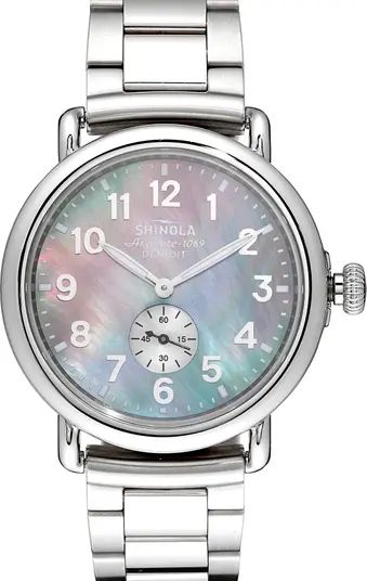 Shinola The Runwell Bracelet Watch, 41mm | Nordstrom | Nordstrom