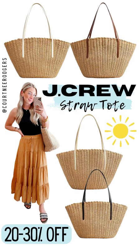 J.Crew Straw Tote 20-30% OFF 🩵

Straw totes, J.Crew, Vacation Outfits, Vacation Style 

#LTKstyletip #LTKitbag #LTKfindsunder100