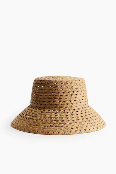 H & M - Straw Hat - Beige | H&M (AU)